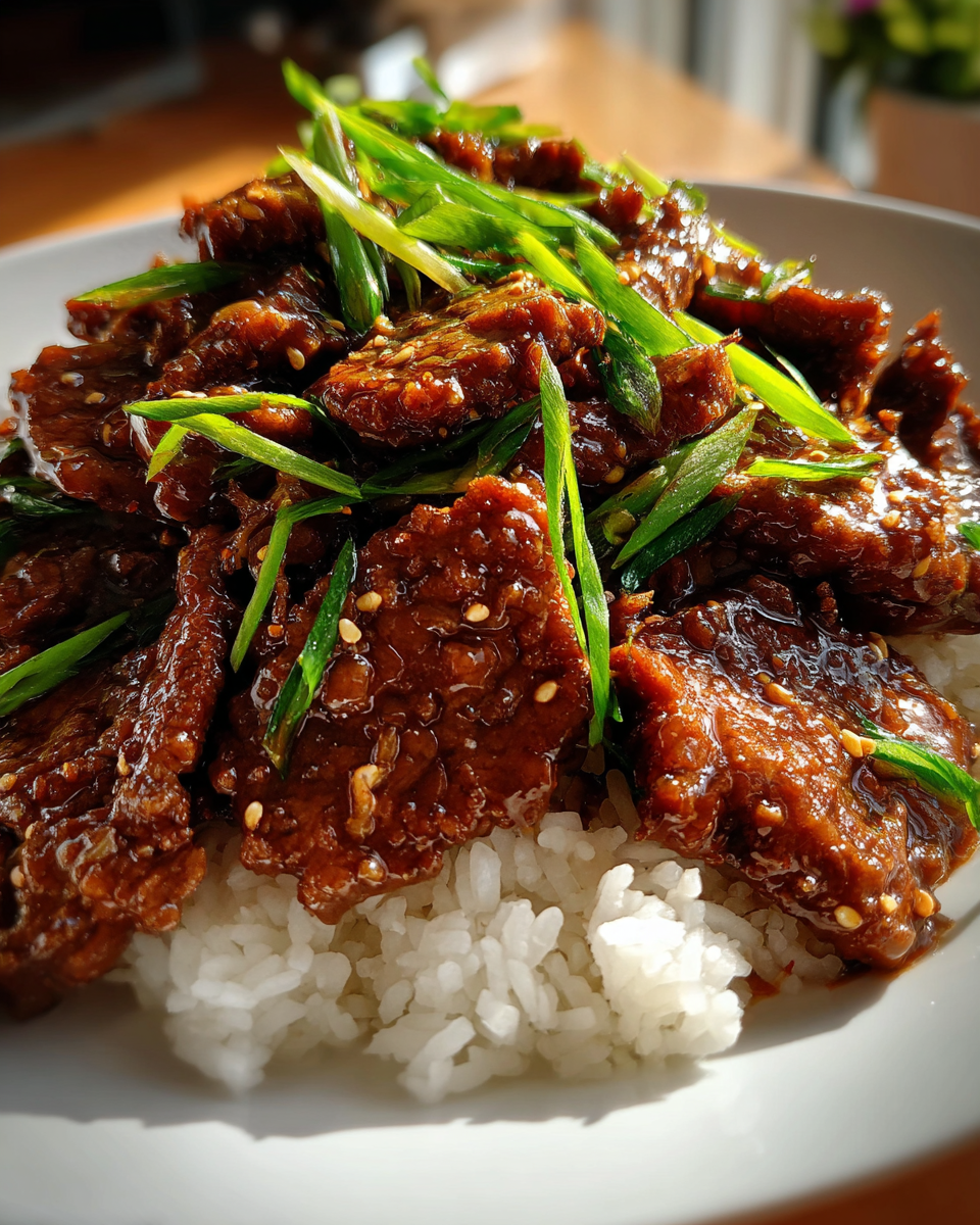 Copycat PF Chang’s Mongolian Beef - detail 4