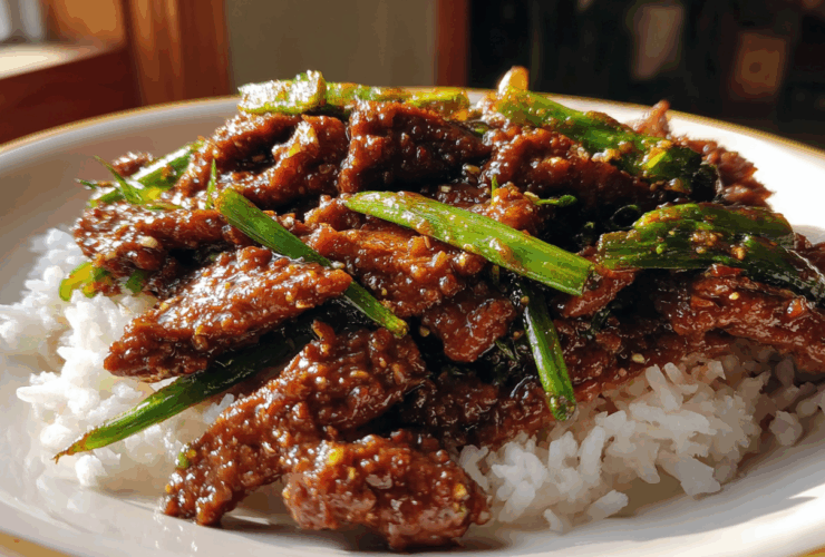 Copycat PF Chang’s Mongolian Beef
