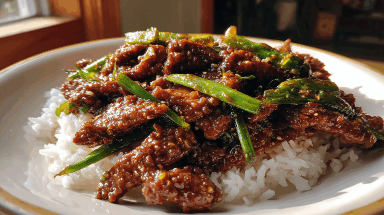 Copycat PF Chang’s Mongolian Beef