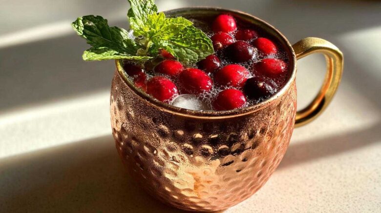 Cranberry Moscow Mule