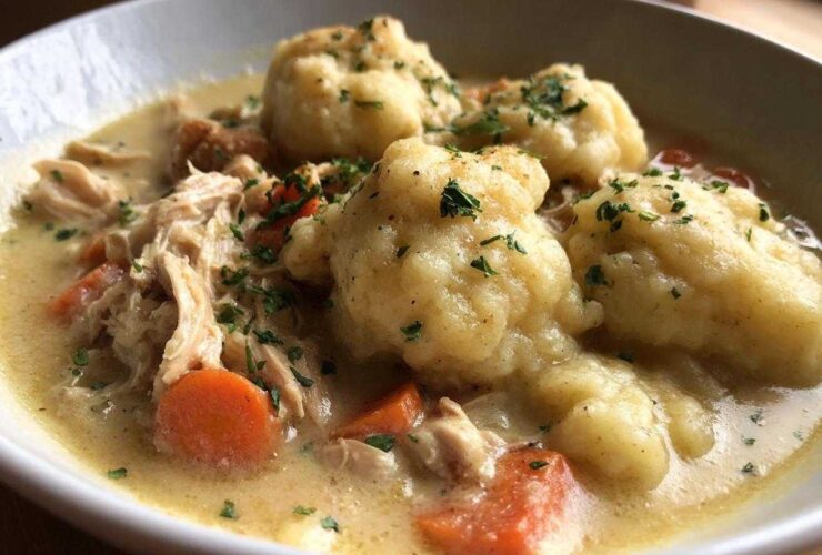 Crockpot Chicken and Dumplings
