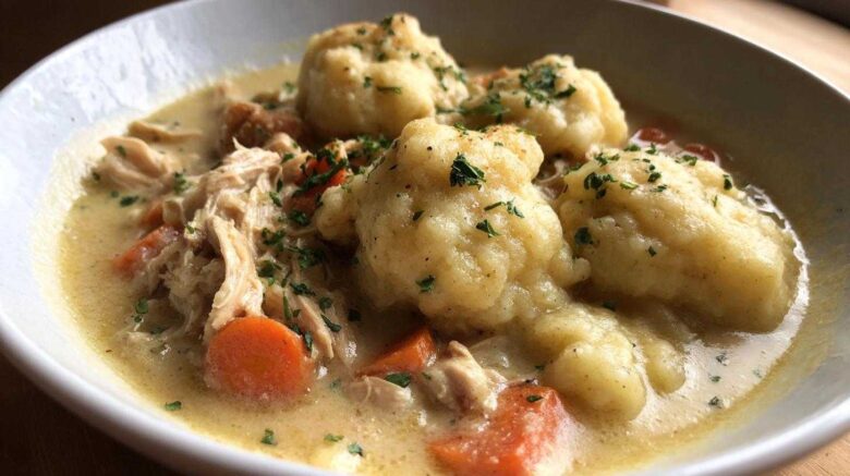 Crockpot Chicken and Dumplings