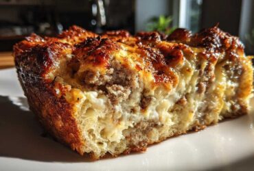 Everything Bagel Breakfast Casserole