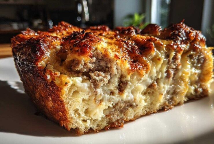 Everything Bagel Breakfast Casserole