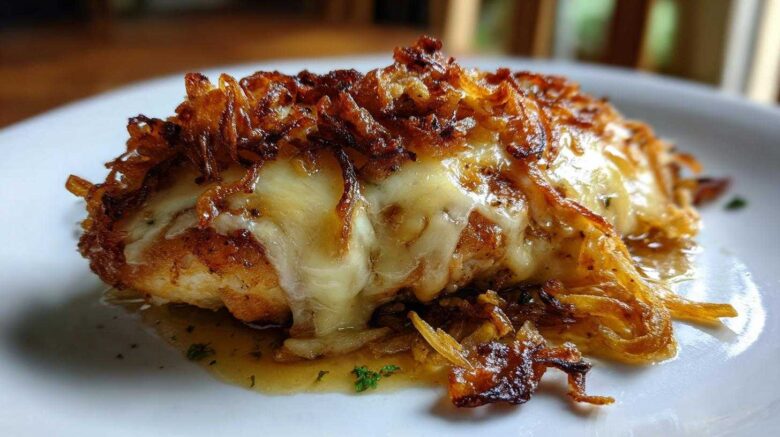 French Onion Chicken Bake