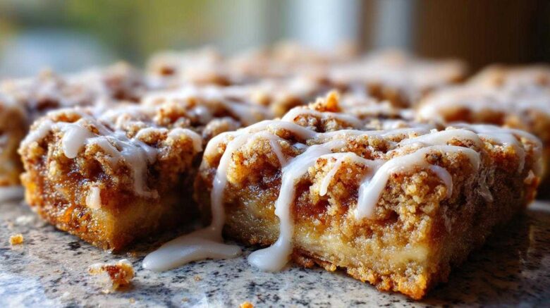 Glazed Apple Pie Bars