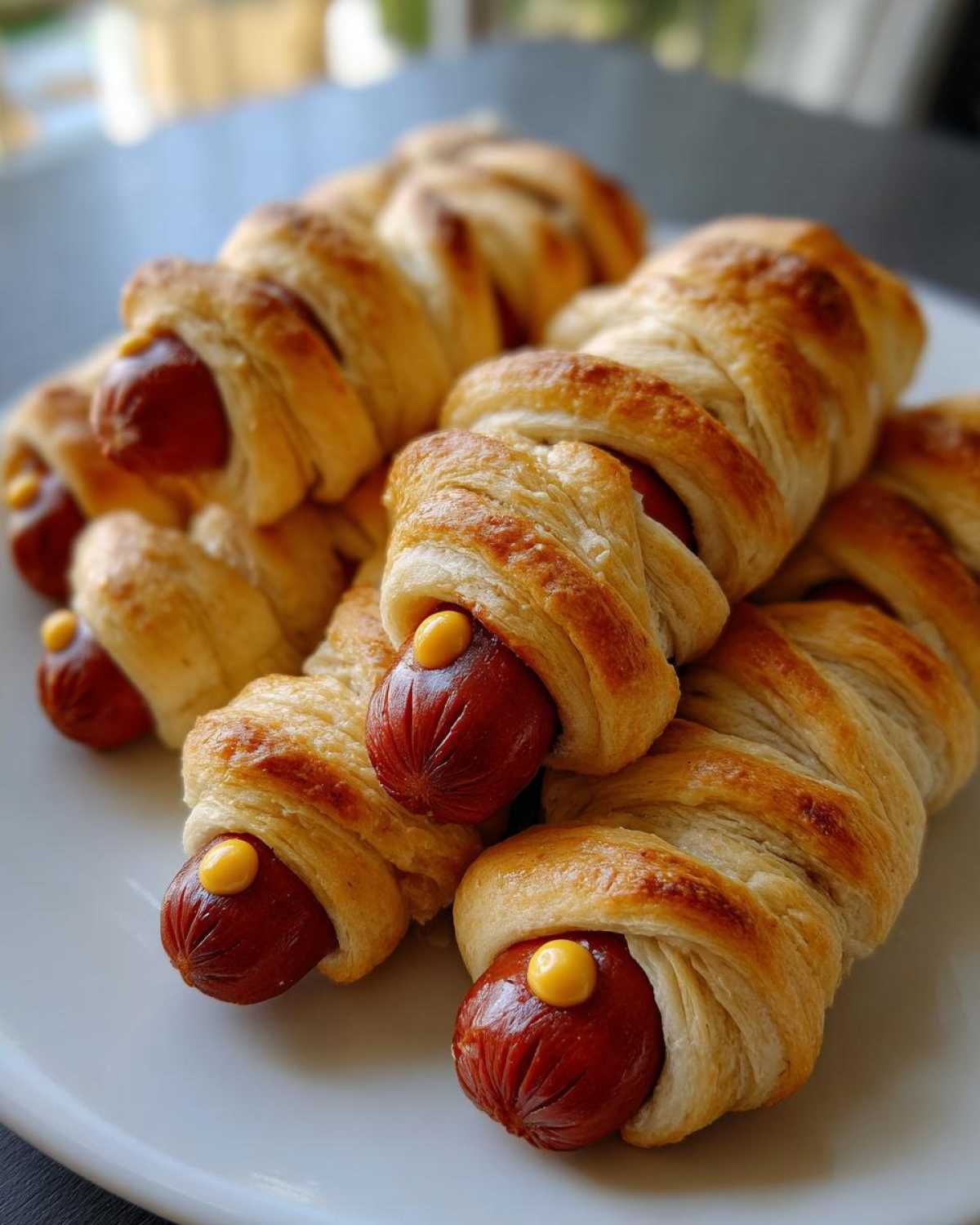 Halloween Mummy Hot Dogs - detail 1