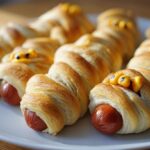 Halloween Mummy Hot Dogs