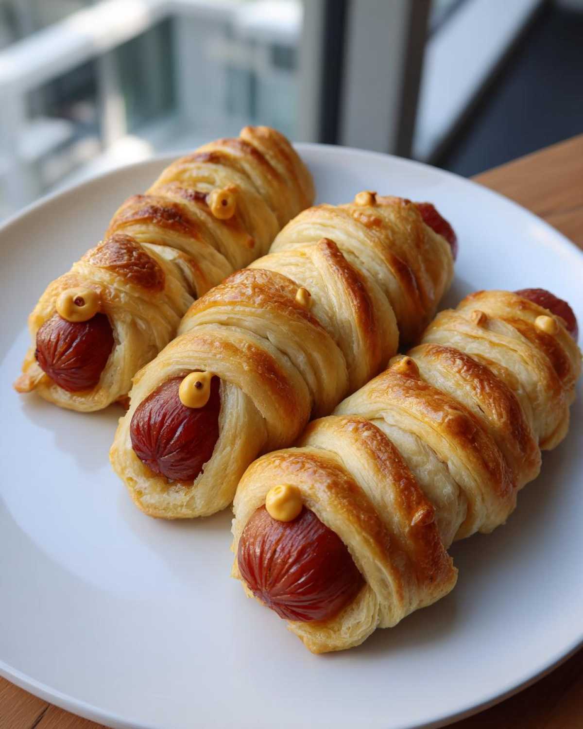 Halloween Mummy Hot Dogs - detail 3