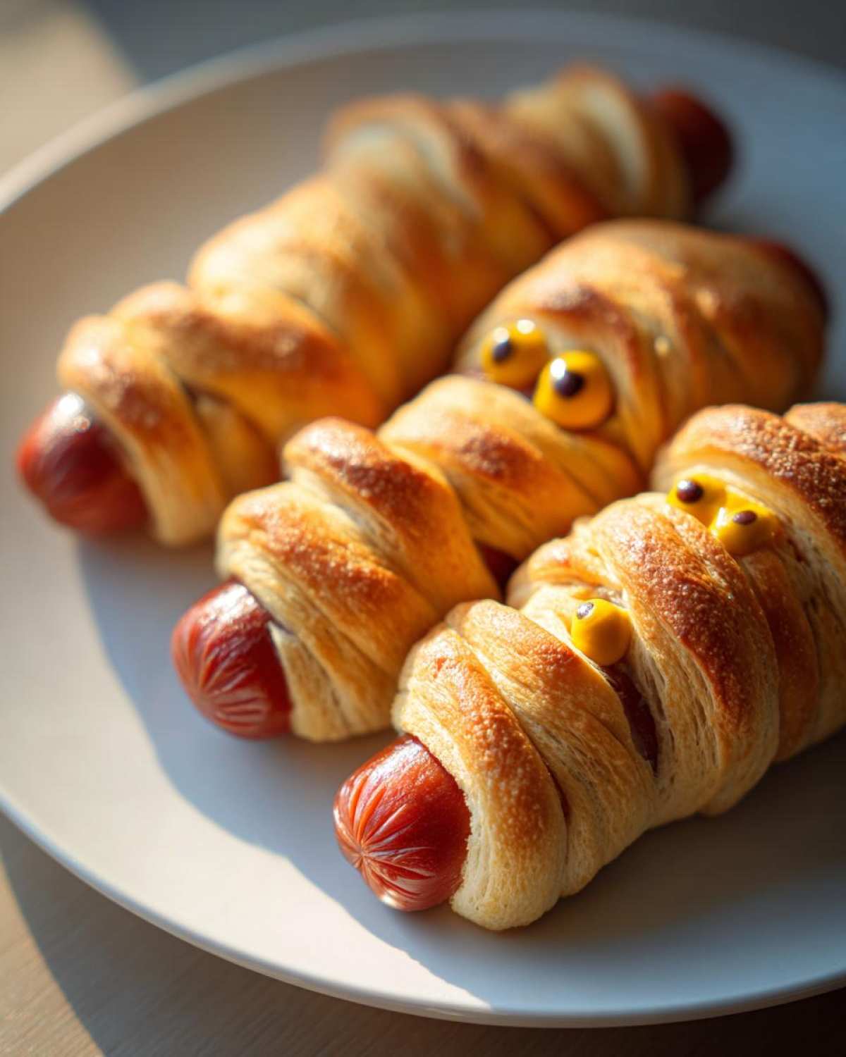 Halloween Mummy Hot Dogs - detail 4