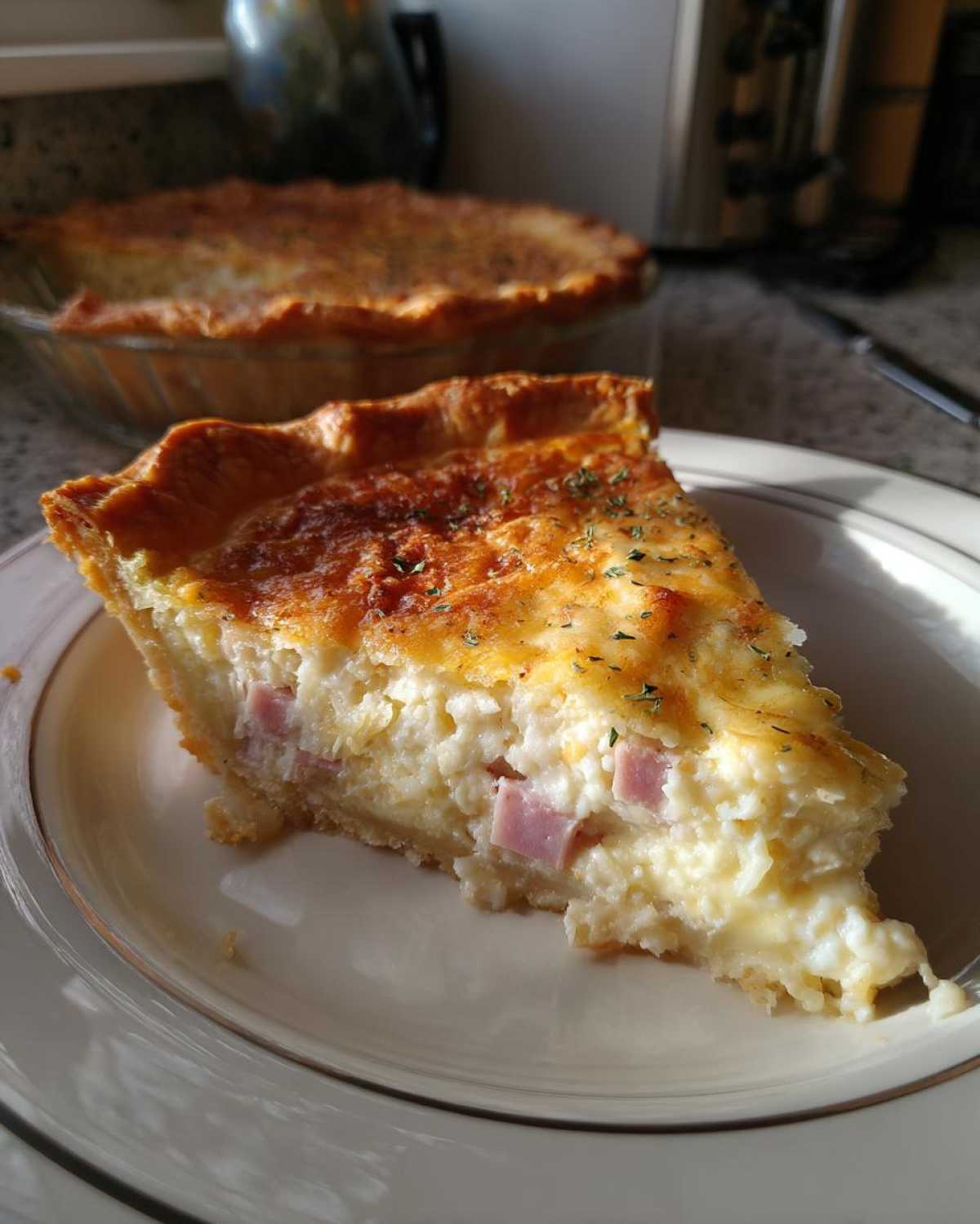 Ham & Cheese Quiche - detail 4