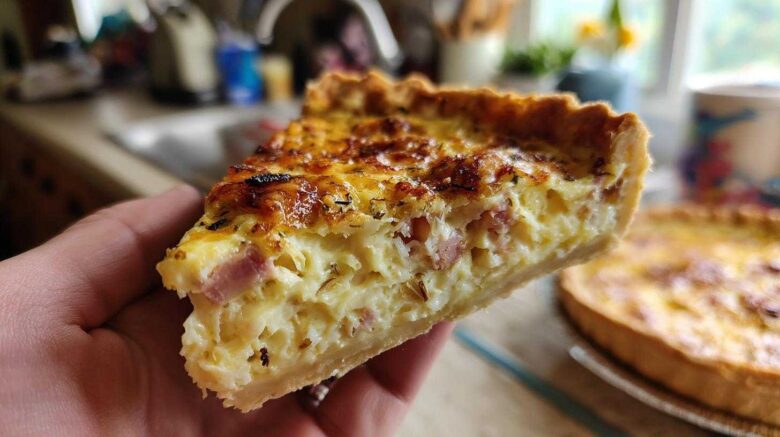 Ham & Cheese Quiche