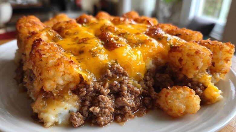 Loaded Tater Tot Casserole