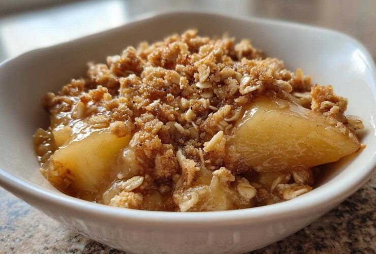 Maple Pear Crisp