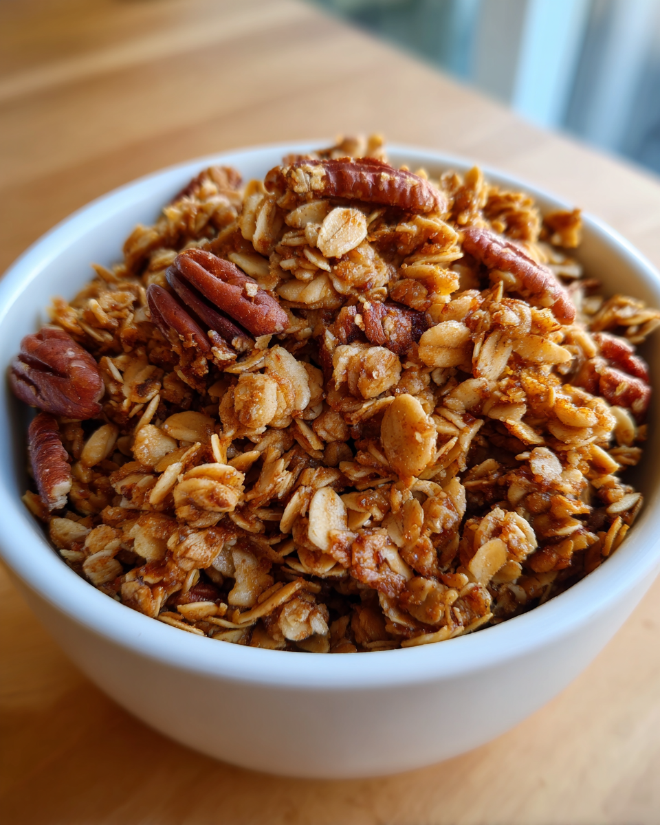 Maple Pecan Granola - detail 3