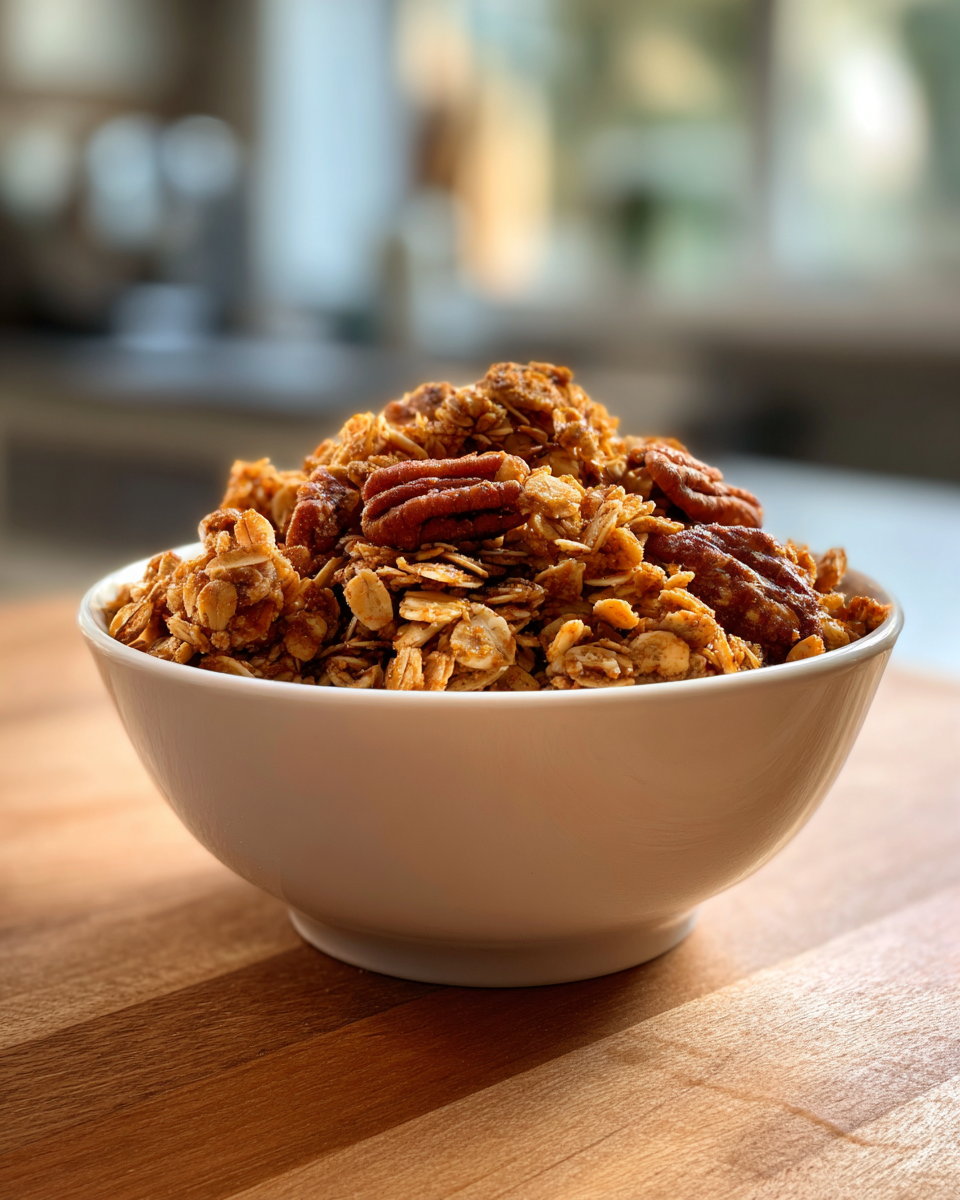 Maple Pecan Granola - detail 4