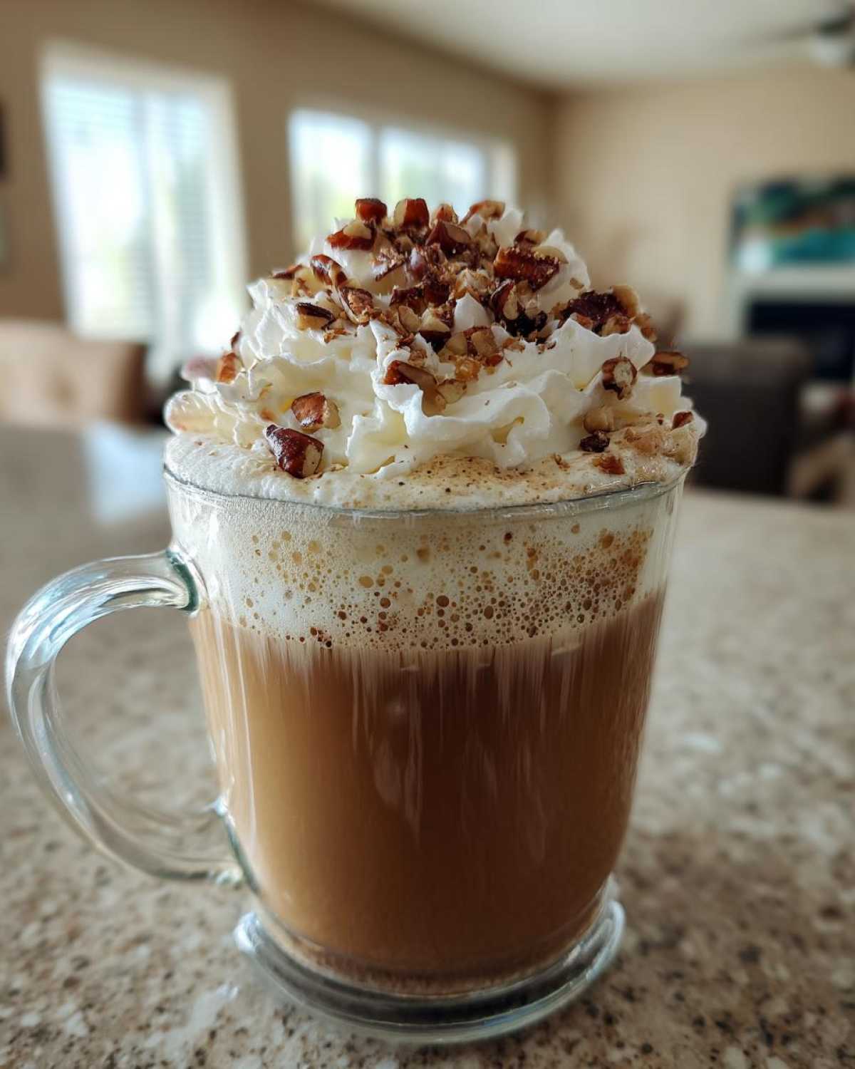 Maple Pecan Latte - detail 2