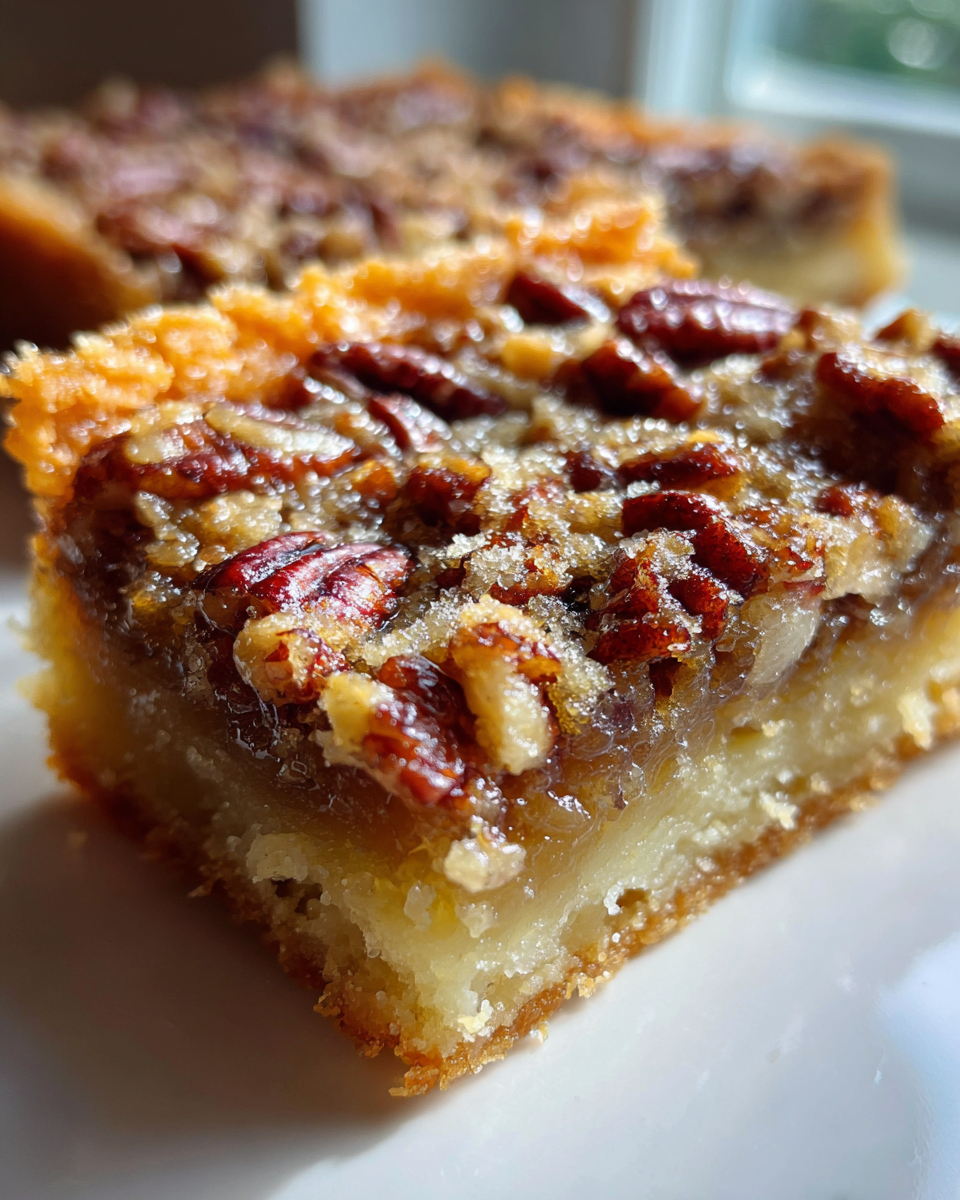 Maple Pecan Pie Bars - detail 4
