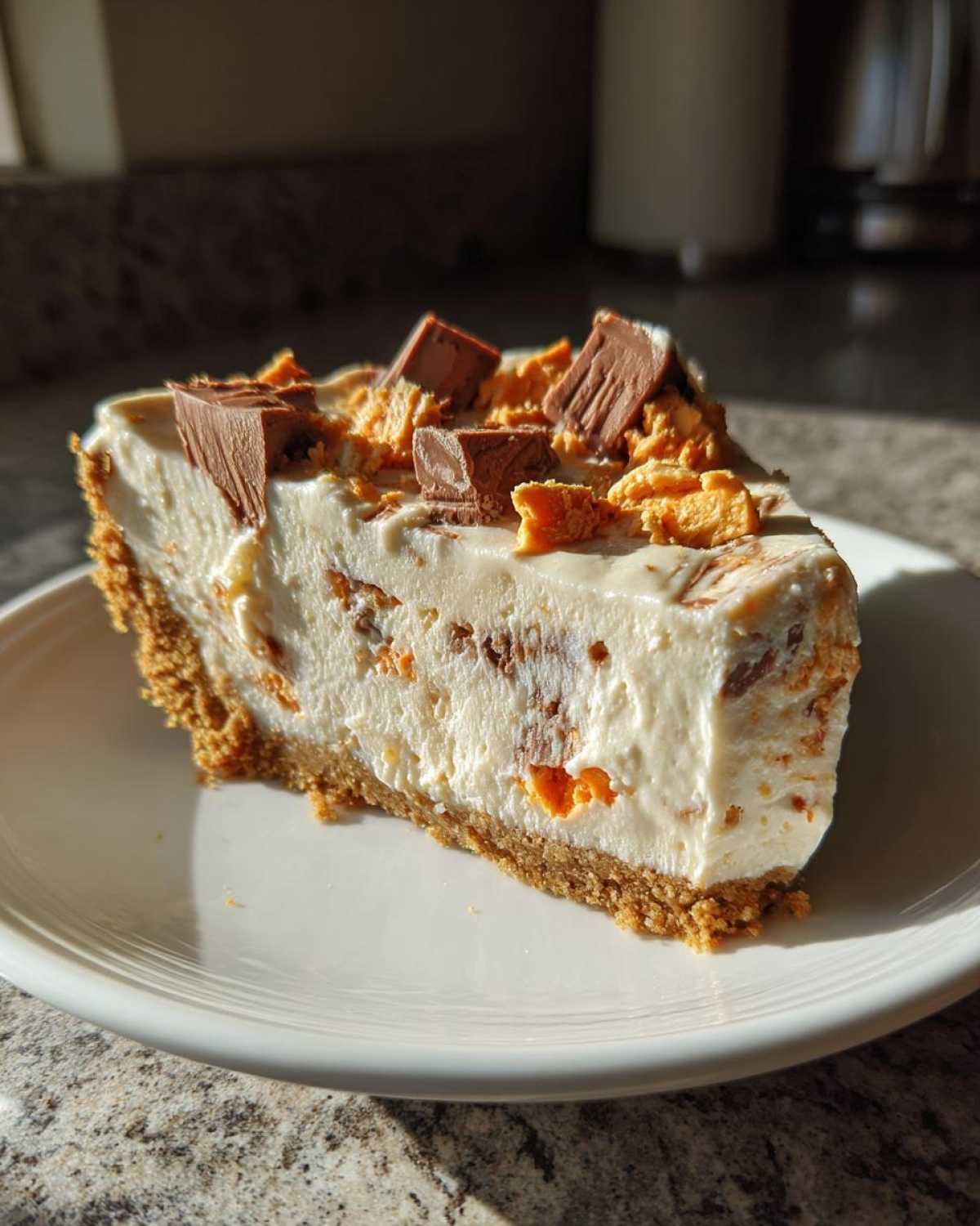 No-Bake Butterfinger Pie - detail 4