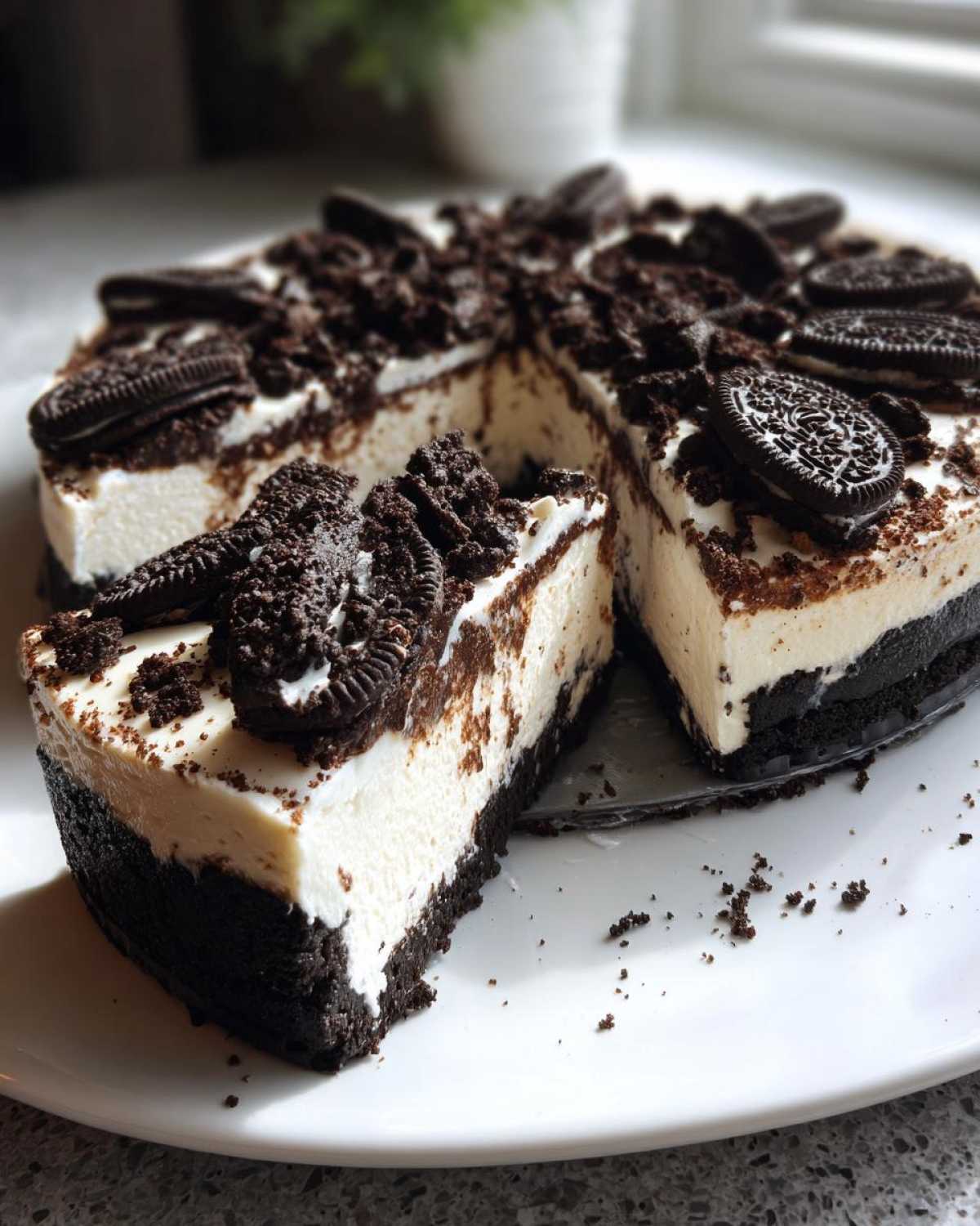 No-Bake Oreo Cheesecake - detail 3