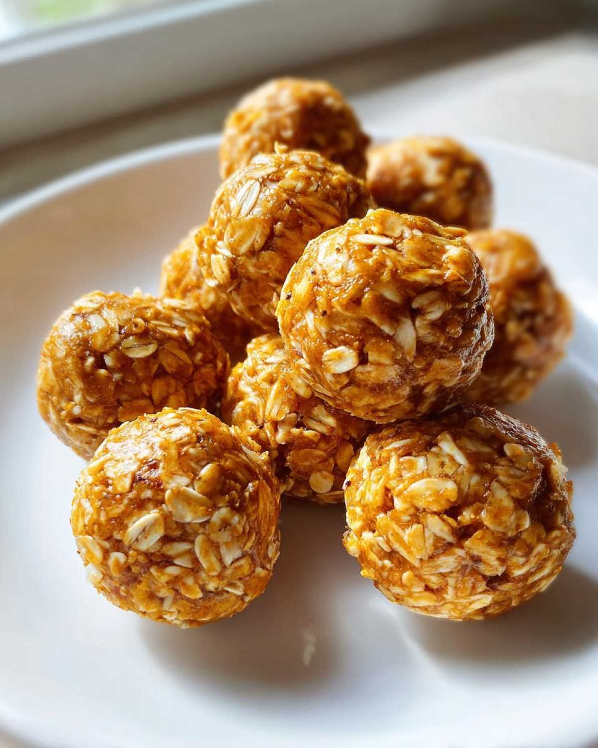 No-Bake Pumpkin Oat Energy Bites - detail 1