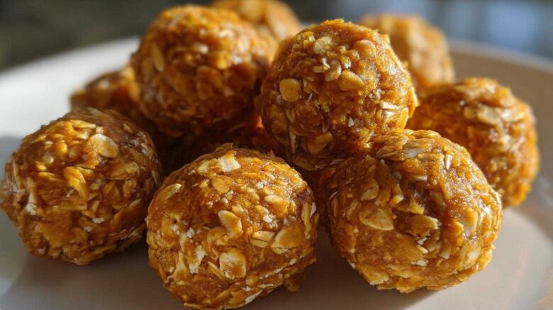 No-Bake Pumpkin Oat Energy Bites