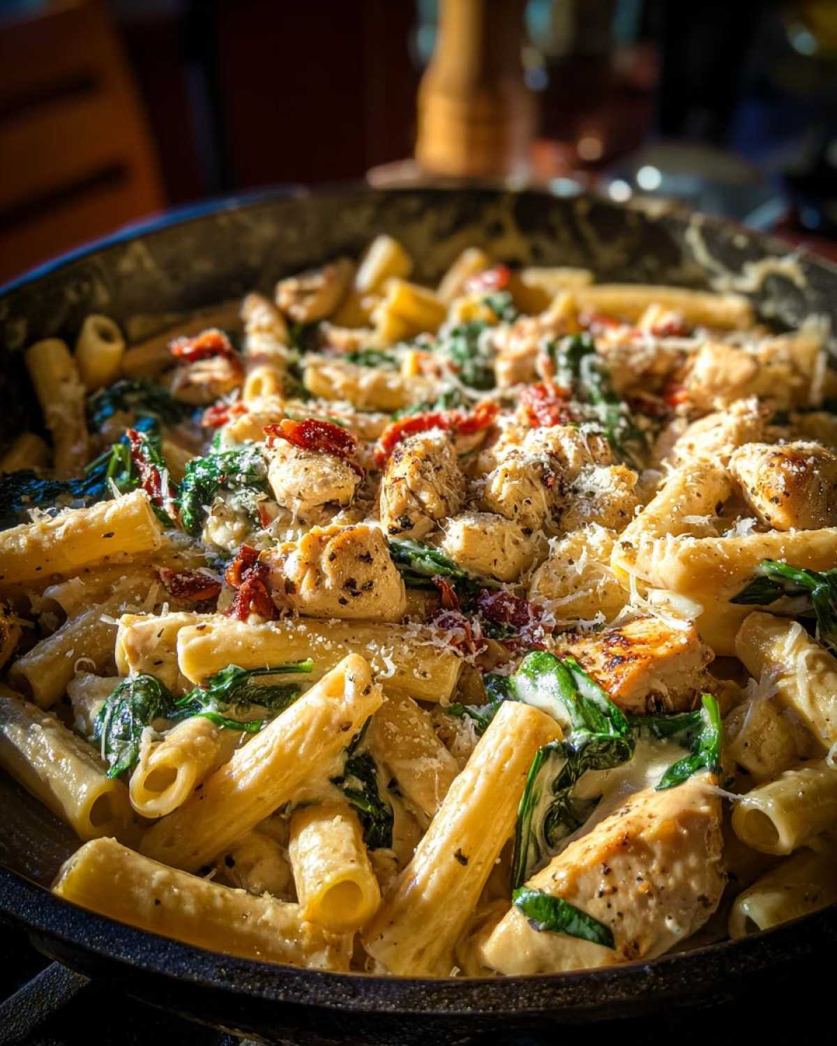 One-Pot Tuscan Chicken Pasta - detail 1
