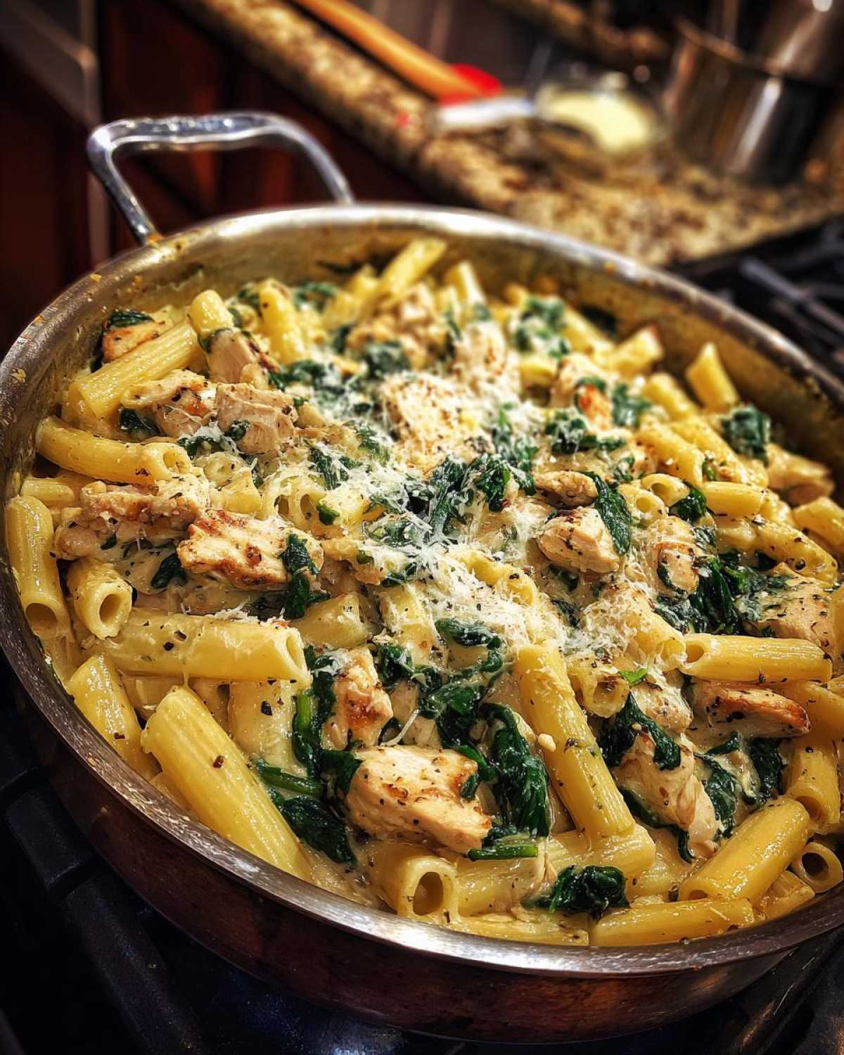 One-Pot Tuscan Chicken Pasta - detail 2