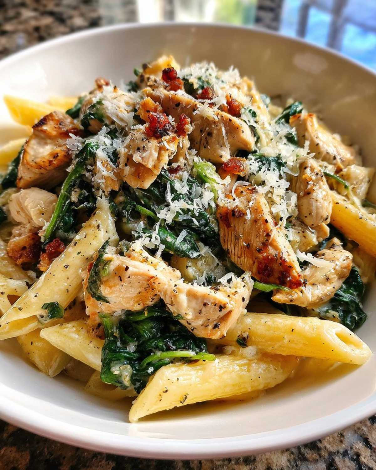 One-Pot Tuscan Chicken Pasta - detail 4
