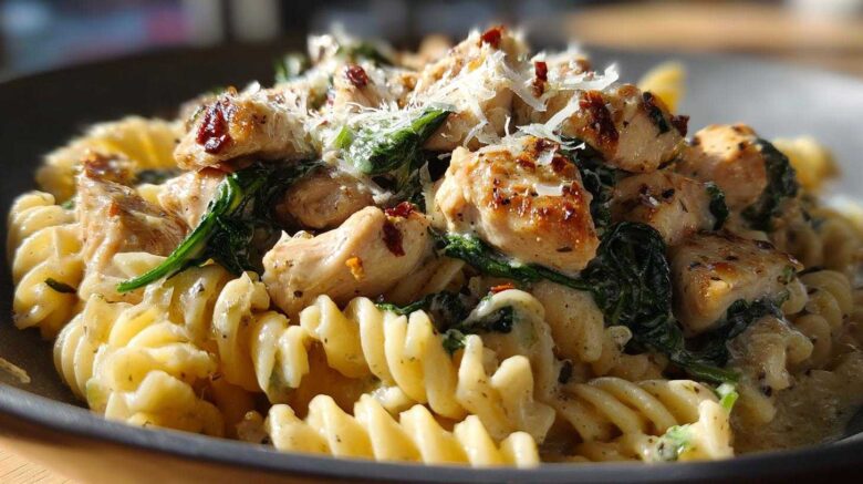 One-Pot Tuscan Chicken Pasta