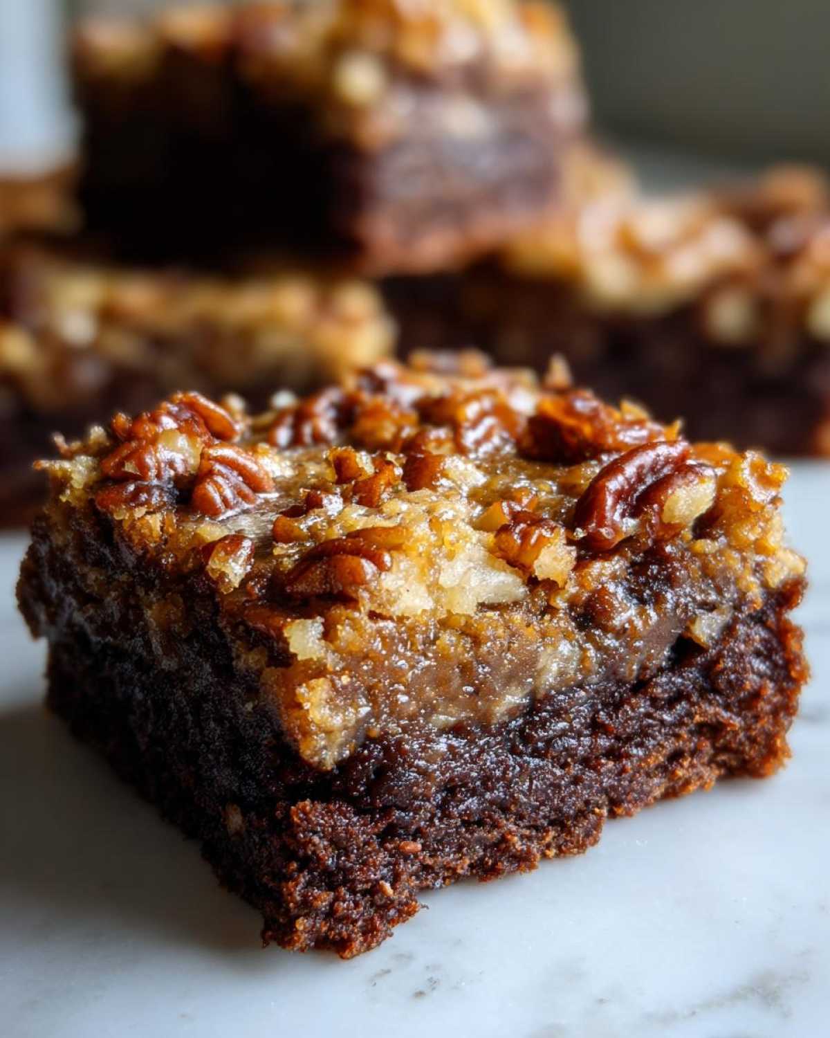 Pecan Pie Brownies - detail 4