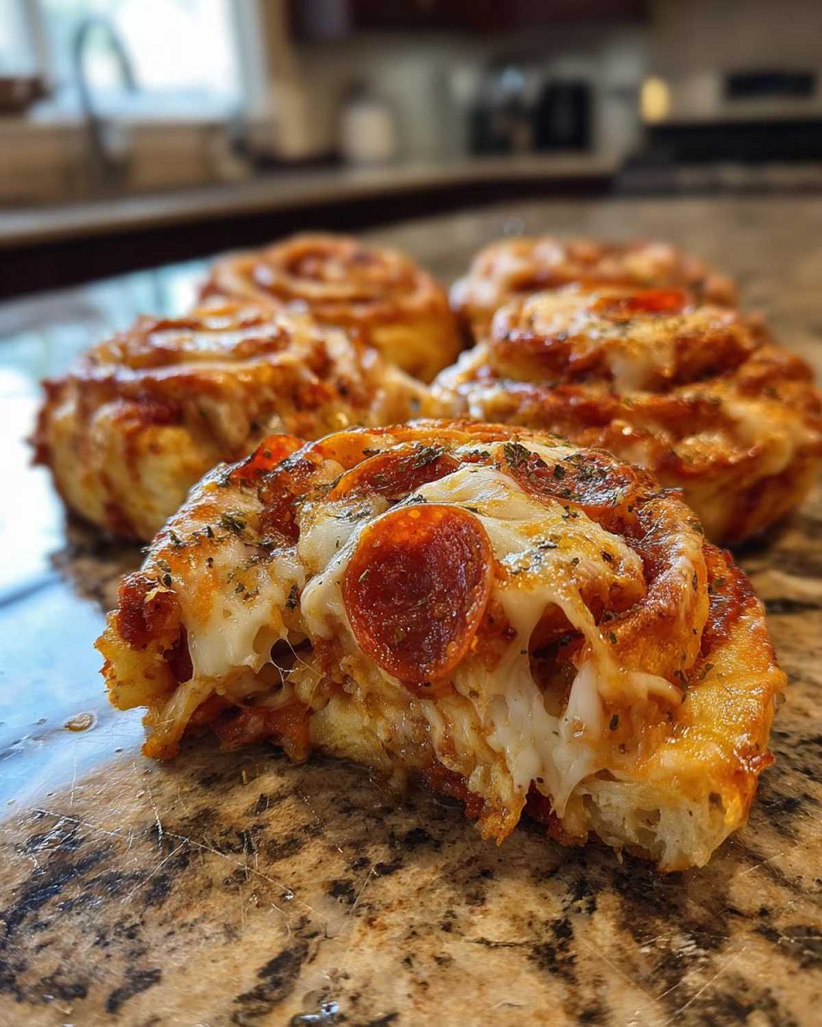 Pepperoni Pizza Pinwheels - detail 2