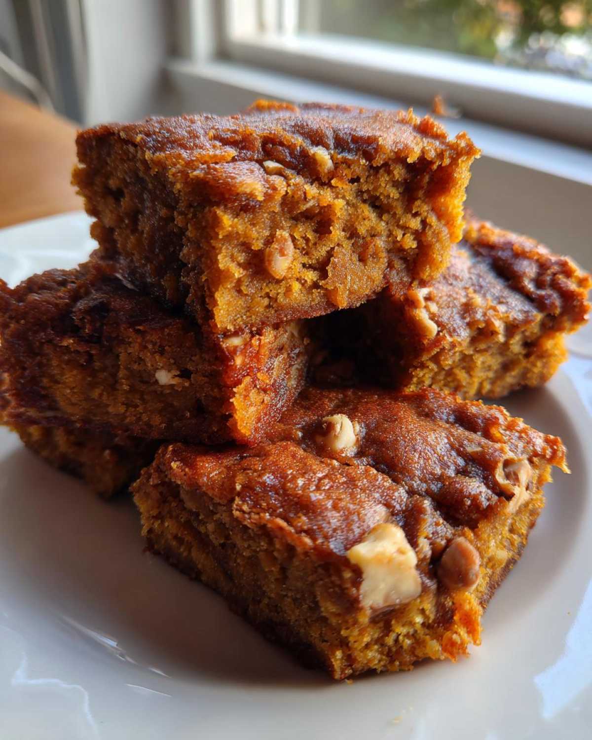Pumpkin Blondies - detail 1