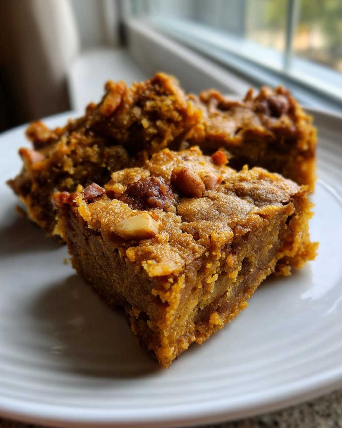 Pumpkin Blondies - detail 2