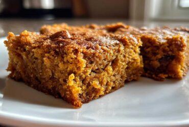 Pumpkin Blondies