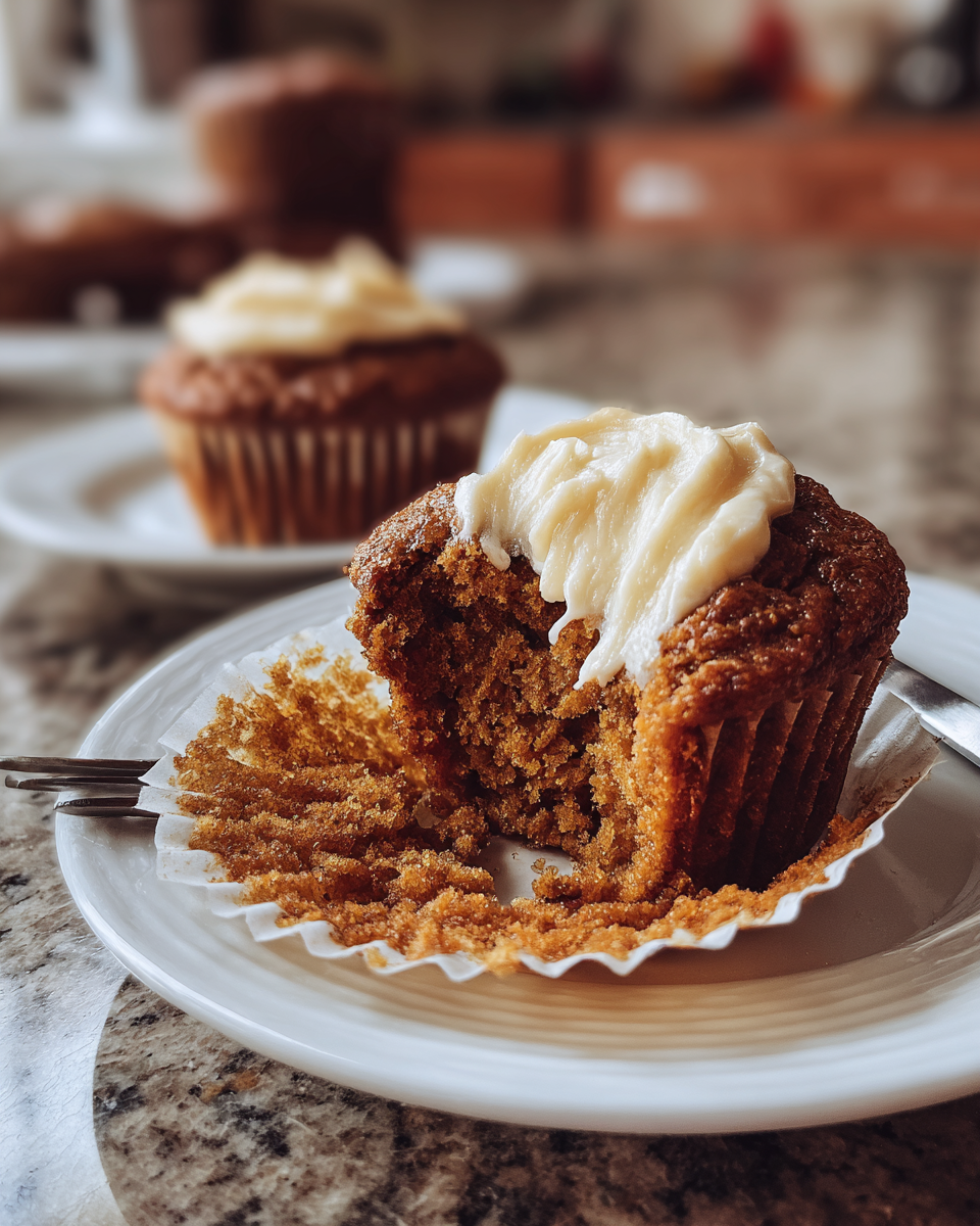 Pumpkin Cream Cheese Muffins - detail 1