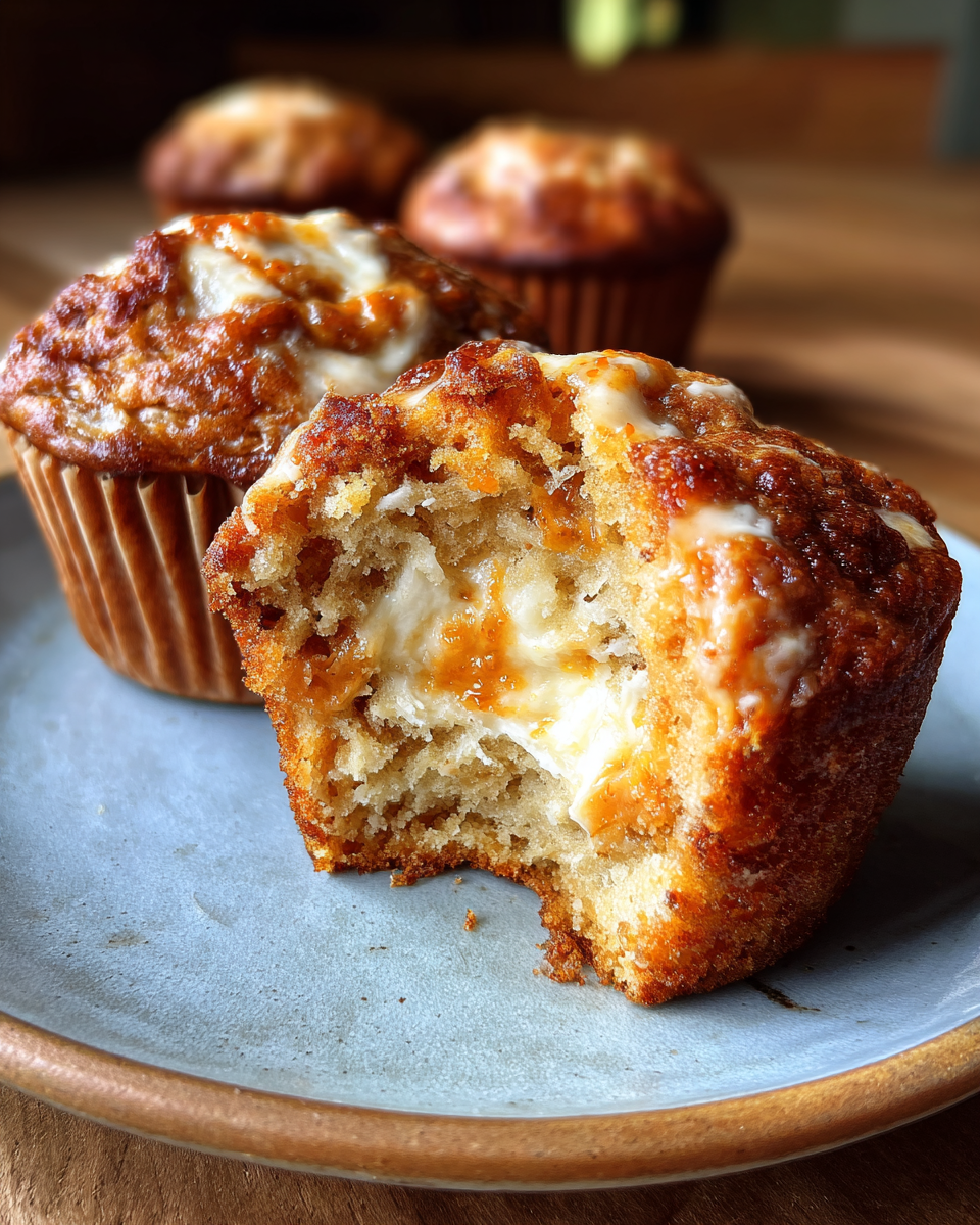 Pumpkin Cream Cheese Muffins - detail 2