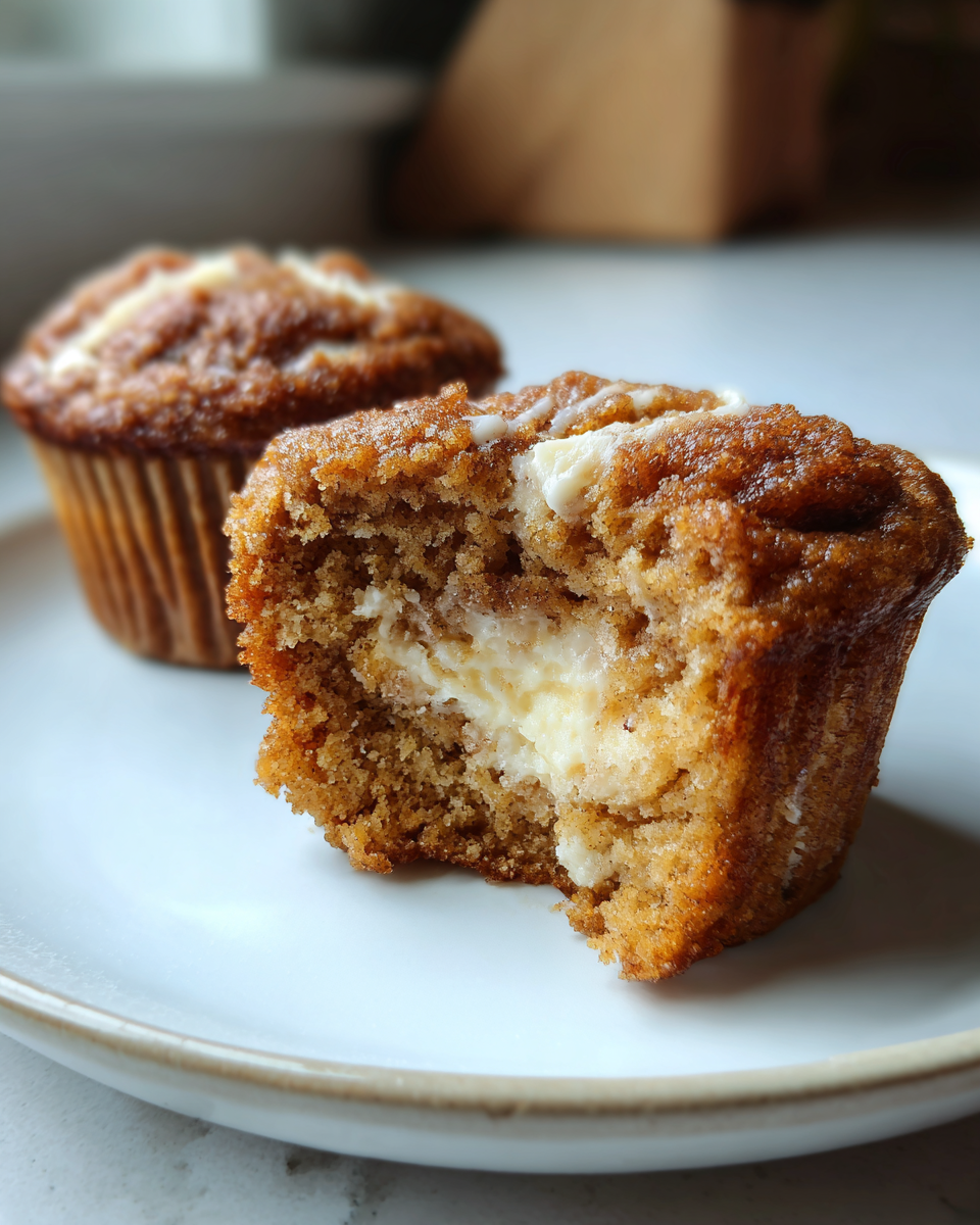 Pumpkin Cream Cheese Muffins - detail 4