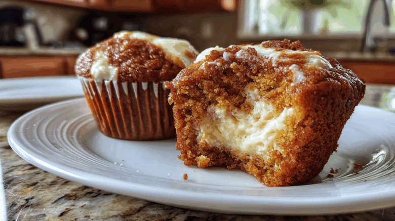 Pumpkin Cream Cheese Muffins