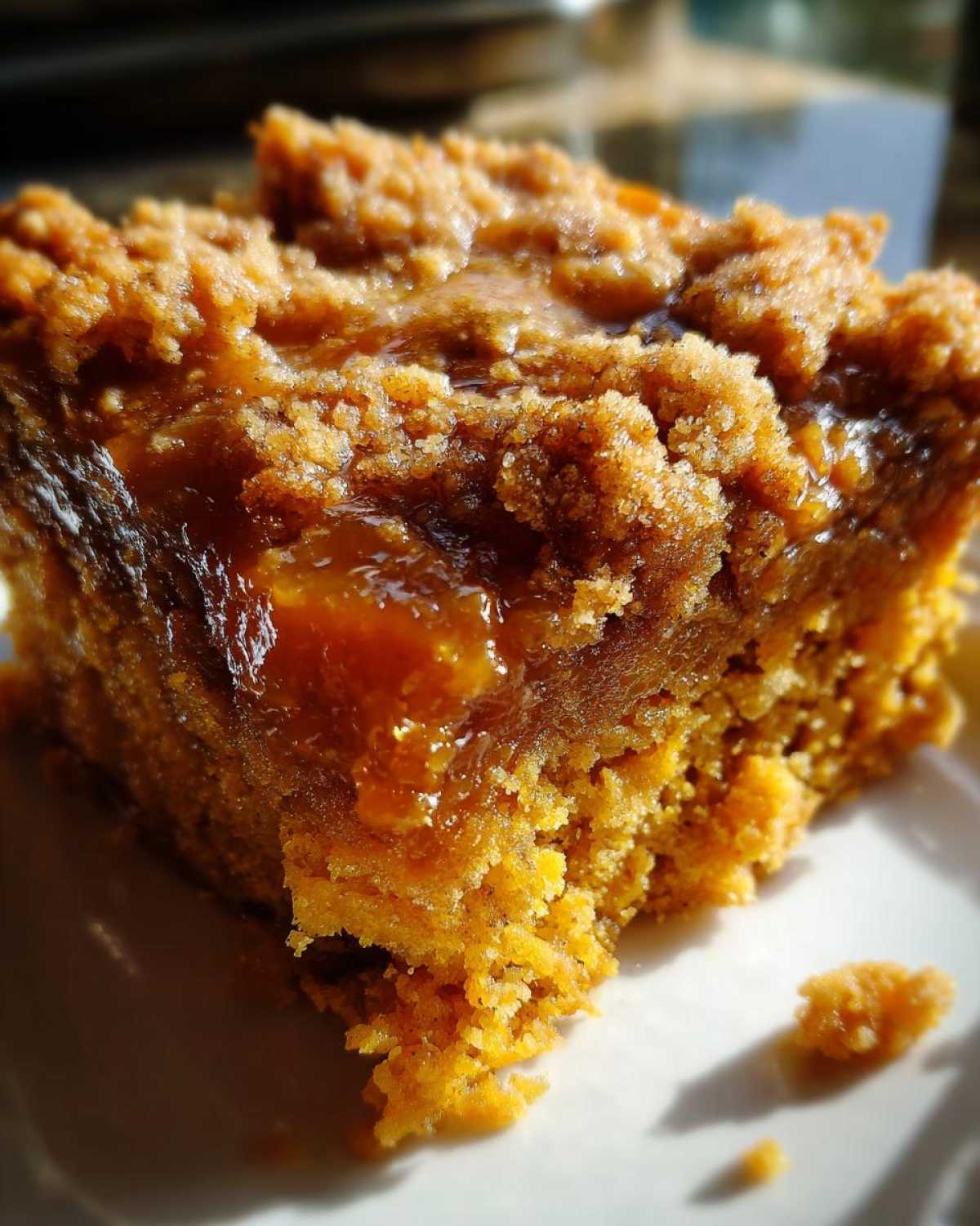Pumpkin Dump Cake - detail 2