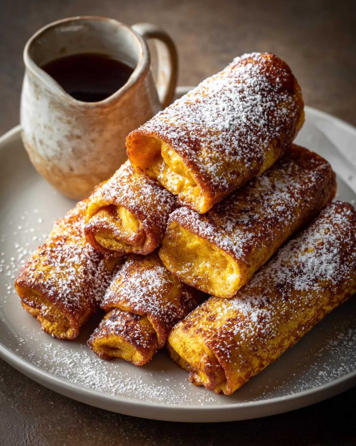 Pumpkin French Toast Roll-Ups - detail 1