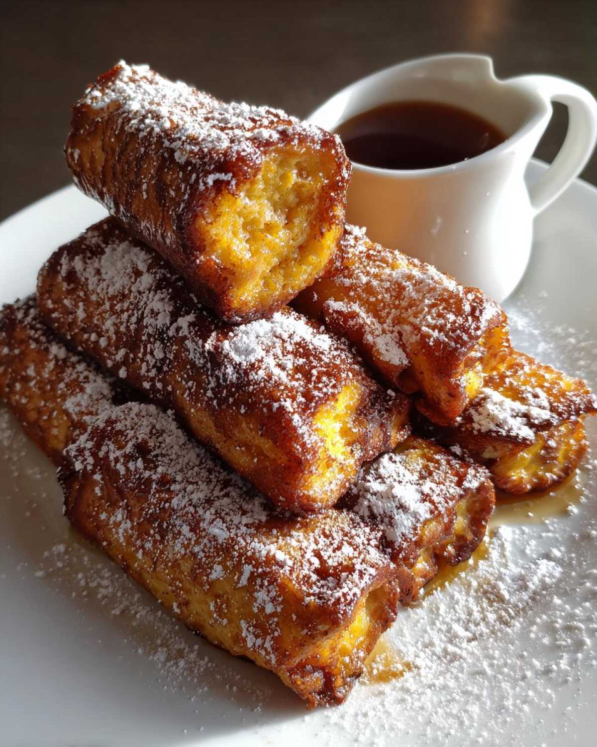 Pumpkin French Toast Roll-Ups - detail 3