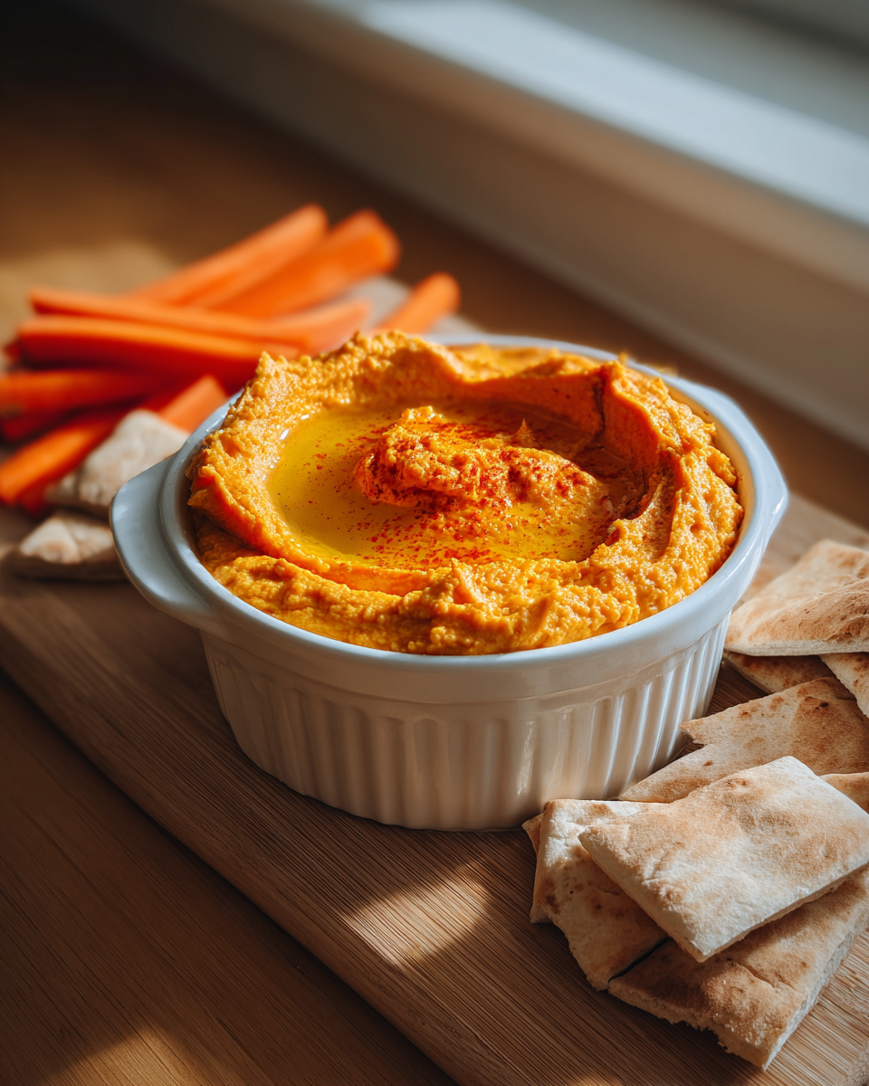 Pumpkin Hummus - detail 2