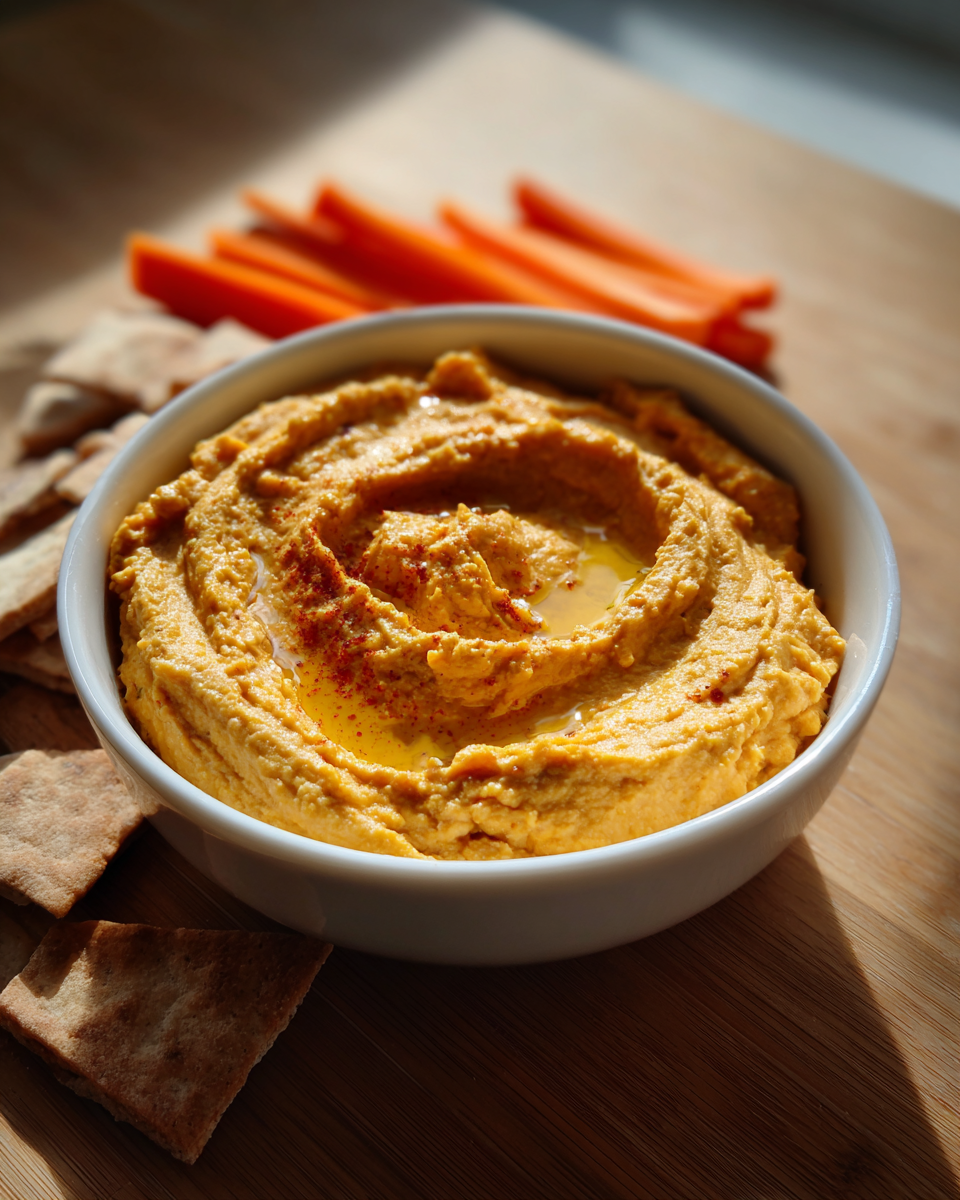 Pumpkin Hummus - detail 3