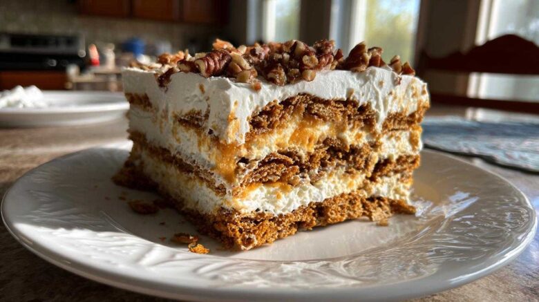 Pumpkin Icebox Cake