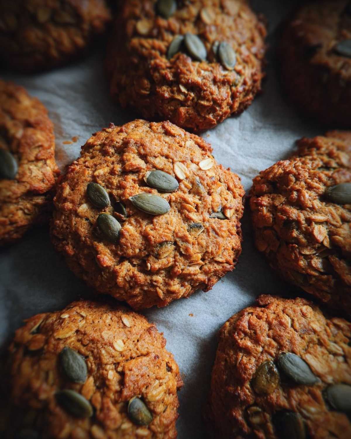 Pumpkin Oatmeal Breakfast Cookies - detail 1