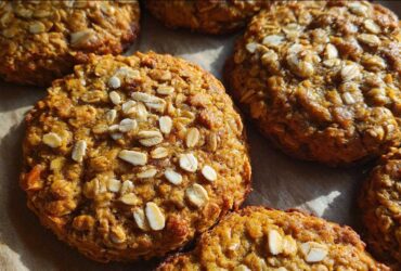 Pumpkin Oatmeal Breakfast Cookies