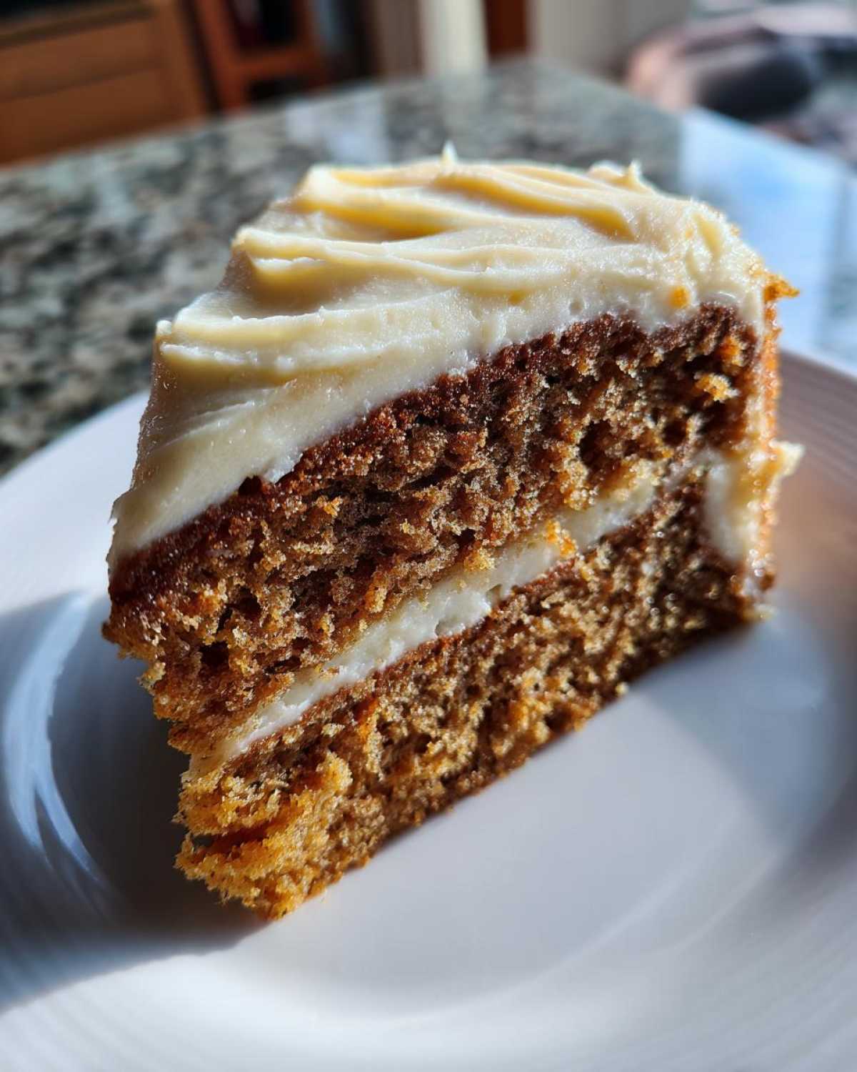 Pumpkin Spice Cake with Cream Cheese Frosting - detail 3