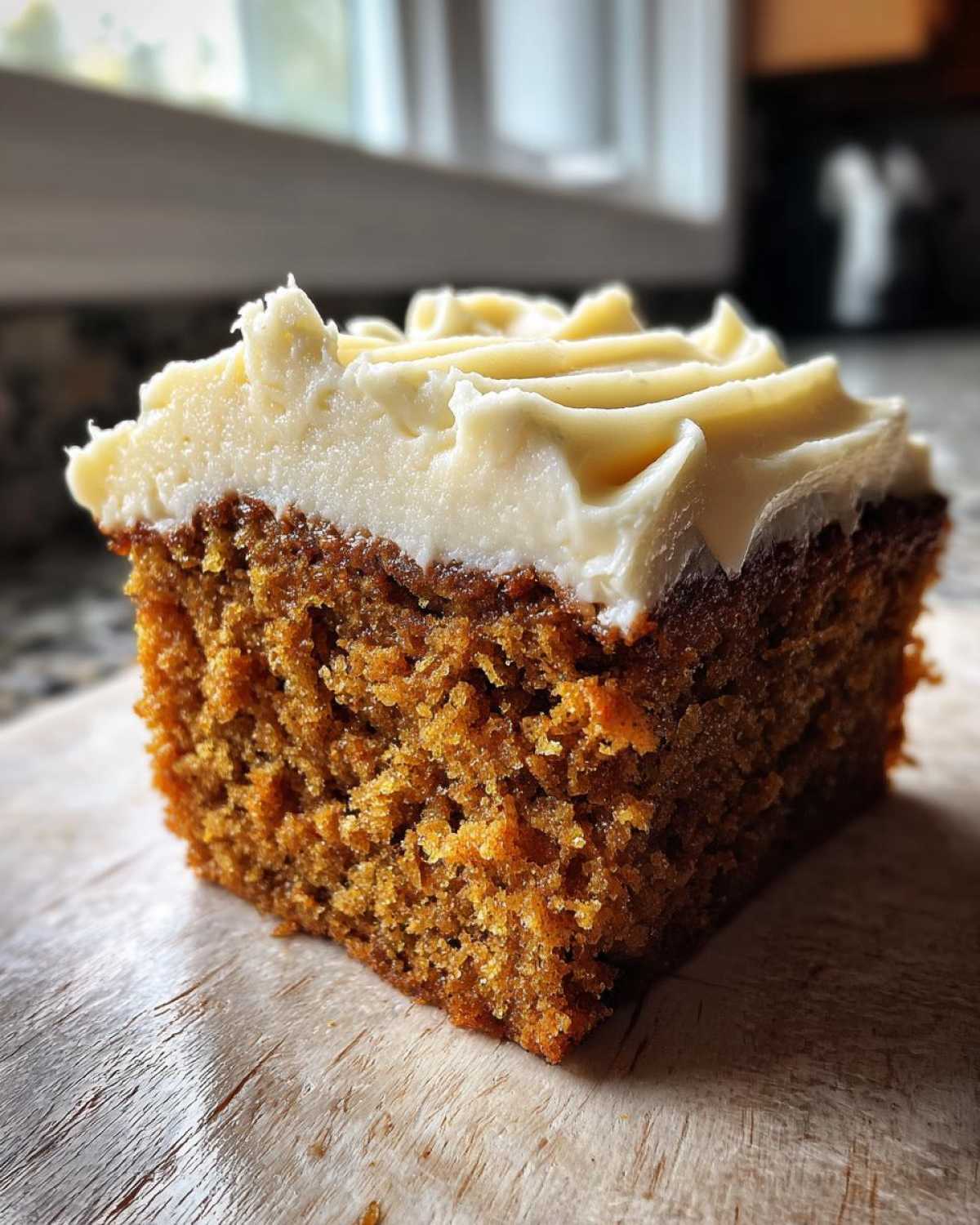 Pumpkin Spice Cake with Cream Cheese Frosting - detail 4