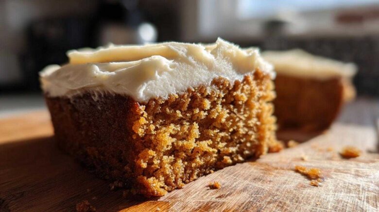 Pumpkin Spice Cake with Cream Cheese Frosting